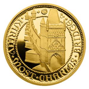 Czech Republic / Ducat 2014 Charles Bridge - reverse photo