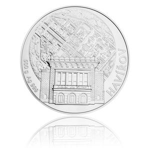 Czech Republic / Silver Half Kilo 2015 Town of Havířov - reverse photo