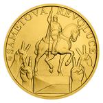 Gold Half Ounce 2019 Velvet Revolution: Photo Coin, Czech Republic, Gold Half Ounce 2019 Velvet Revolution / thumbnail