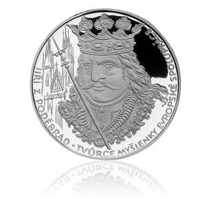 Czech Republic / Silver Medal - George of Podebrad - reverse photo