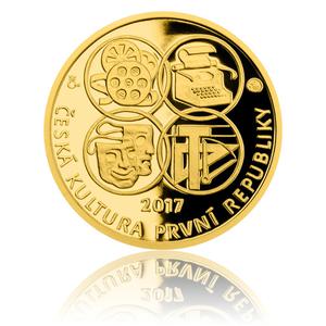 Czech Republic / Gold Ducat 2017 Karel Čapek - War with the Newts - obverse photo