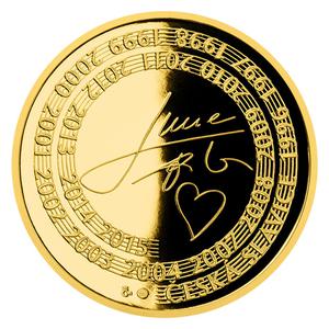 Czech Republic / Gold Half Ounce 2016 Lucie Bílá - obverse photo