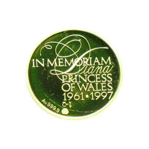 Czech Republic / Gold Medal 1998 Princess Diana - obverse photo