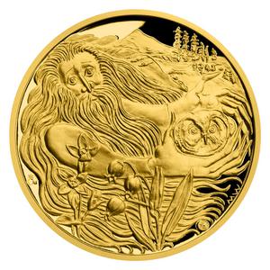 Czech Republic / Gold Half Ounce - Guardians of the Czech Mountains - reverse photo
