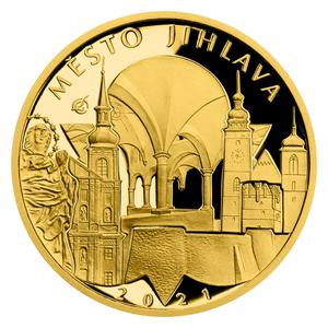 Czech Republic / Gold Half Ounce 2021 Jihlava - reverse photo