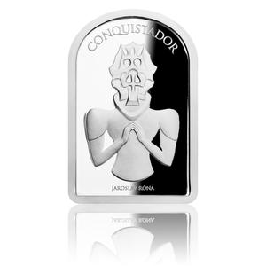 Czech Republic / Silver Medal 2016 Jaroslav Róna - Conquistador - reverse photo