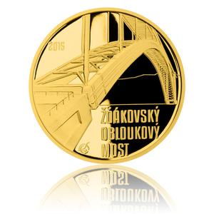 Czech Republic / Five Thousand Korun 2015 Žďákovský Bridge - reverse photo