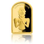 Gold Medal 2016 Jaroslav Róna - Conquistador: Photo Coin, Czech Republic, Gold Medal 2016 Jaroslav Róna - Conquistador / thumbnail