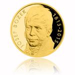 Gold Half Ounce 2015 Josef Božek: Photo Coin, Czech Republic, Gold Half Ounce 2015 Josef Božek / thumbnail