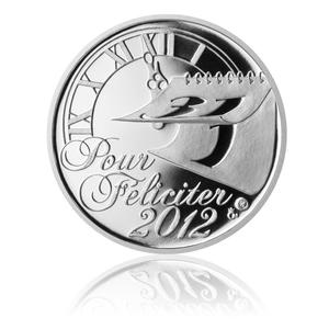 Czech Republic / Silver Medal 2012 Pour Feliciter - reverse photo