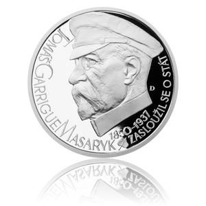 Czech Republic / Silver Ounce 2014 Masaryk - reverse photo