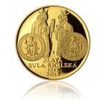 Gold Ounce 2012 Golden Bull of Sicily: Photo Coin, Czech Republic, Gold Ounce 2012 Golden Bull of Sicily / thumbnail