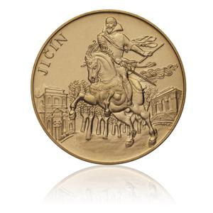 Czech Republic / Brass Medal Albrecht von Wallenstein - obverse photo