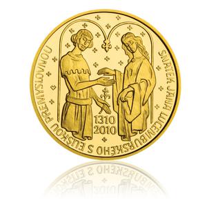 Czech Republic / Gold Half Ounce 2010 John of Luxembourg - reverse photo