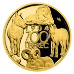Gold Quarter Ounce 2019 Liberec Zoo: Photo Coin, Czech Republic, Gold Quarter Ounce 2019 Liberec Zoo / thumbnail