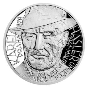 Czech Republic / Silver Ounce 2021 Karel Hašler - reverse photo