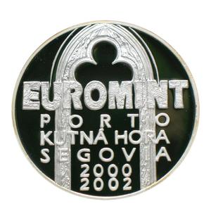 Czech Republic / Silver Medal 2002 Euromint - reverse photo