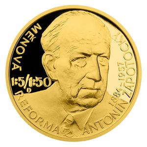 Czech Republic / Gold Ducat 2016 Antonín Zápotocký - reverse photo