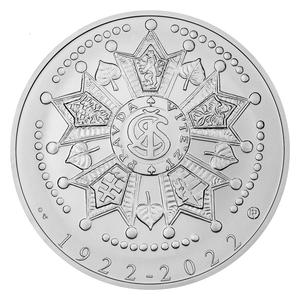 Czech Republic / Silver Ten Ounces 2022 Order of the White Lion - obverse photo