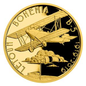 Czech Republic / Gold Half Ounce 2019 Bohemia B-5 - reverse photo
