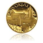 Gold Quarter Ounce 2010 Krivoklat Castle: Photo Coin, Czech Republic, Gold Quarter Ounce 2010 Krivoklat Castle / thumbnail