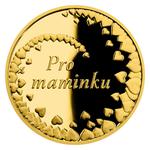 Gold Medal - For Mothers: Photo Coin, Czech Republic, Gold Medal - For Mothers / thumbnail