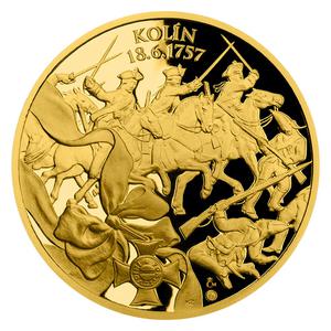 Czech Republic / Gold Ounce 2017 Battle of Kolín - obverse photo