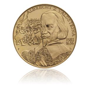 Czech Republic / Brass Medal Albrecht von Wallenstein - reverse photo