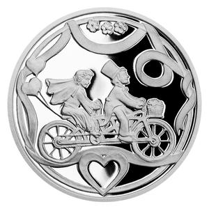 Czech Republic / Silver Thaler 2019 Wedding - obverse photo