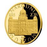 Gold Half Ounce 2018 National Museum: Photo Coin, Czech Republic, Gold Half Ounce 2018 National Museum / thumbnail