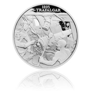 Czech Republic / Silver Medal 2015 Battle of Trafalgar - obverse photo