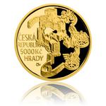 Gold Half Ounce 2018 Rabí: Photo Coin, Czech Republic, Gold Half Ounce 2018 Rabí / thumbnail