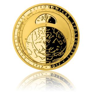 Czech Republic / Gold Half Ounce 2017 Czech Astronomical Society - obverse photo