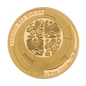 Czech Republic / Gold Half Ounce 2009 Presidency of the EU - obverse photo