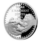 Silver Thaler 2019 Birth of a Child - Personalised: Photo Coin, Czech Republic, Silver Thaler 2019 Birth of a Child - Personalised / thumbnail
