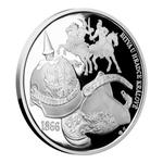 Silver Medal 2016 Battle of Königgrätz: Photo Coin, Czech Republic, Silver Medal 2016 Battle of Königgrätz / thumbnail
