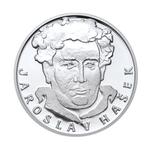 Silver Medal 2008 Jaroslav Hasek: Photo Coin, Czech Republic, Silver Medal 2008 Jaroslav Hasek / thumbnail