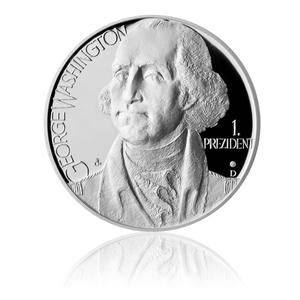 Czech Republic / Silver Medal 2012 George Washington - reverse photo