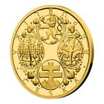 Gold Half Ounce 2019 Czechoslovak Currency: Photo Coin, Czech Republic, Gold Half Ounce 2019 Czechoslovak Currency / thumbnail