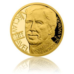Czech Republic / Gold Ducat 2018 Václav Havel - reverse photo