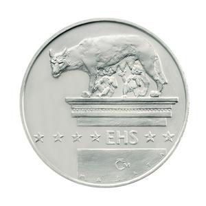 Czech Republic / Silver Half Kilo 2007 Treaties of Rome - reverse photo
