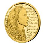 Gold Half Ounce 2020 Božena Němcová: Photo Coin, Czech Republic, Gold Half Ounce 2020 Božena Němcová / thumbnail