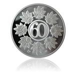 Silver Medal 2011 60th Birthday: Photo Coin, Czech Republic, Silver Medal 2011 60th Birthday / thumbnail