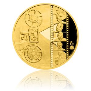 Czech Republic / Gold Quarter Ounce 2016 Rudolf Hrušínský - obverse photo