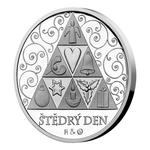 Silver Medal 2019 Christmas Eve: Photo Coin, Czech Republic, Silver Medal 2019 Christmas Eve / thumbnail