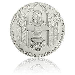 Czech Republic / Platinum Half Kilo 2015 St Bartholomew's Cathedral - obverse photo