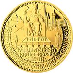 Czech Republic / Silver Ounce 2014 Karlstejn / Gold Plated Proof - obverse photo