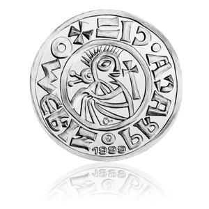 Czech Republic / Denar of Boleslav II - Silver Replica - obverse photo