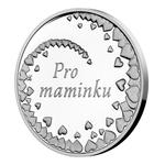 Silver Medal - For Mothers: Photo Coin, Czech Republic, Silver Medal - For Mothers / thumbnail