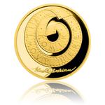 Gold Half Ounce 2016 Vlasta Burian: Photo Coin, Czech Republic, Gold Half Ounce 2016 Vlasta Burian / thumbnail